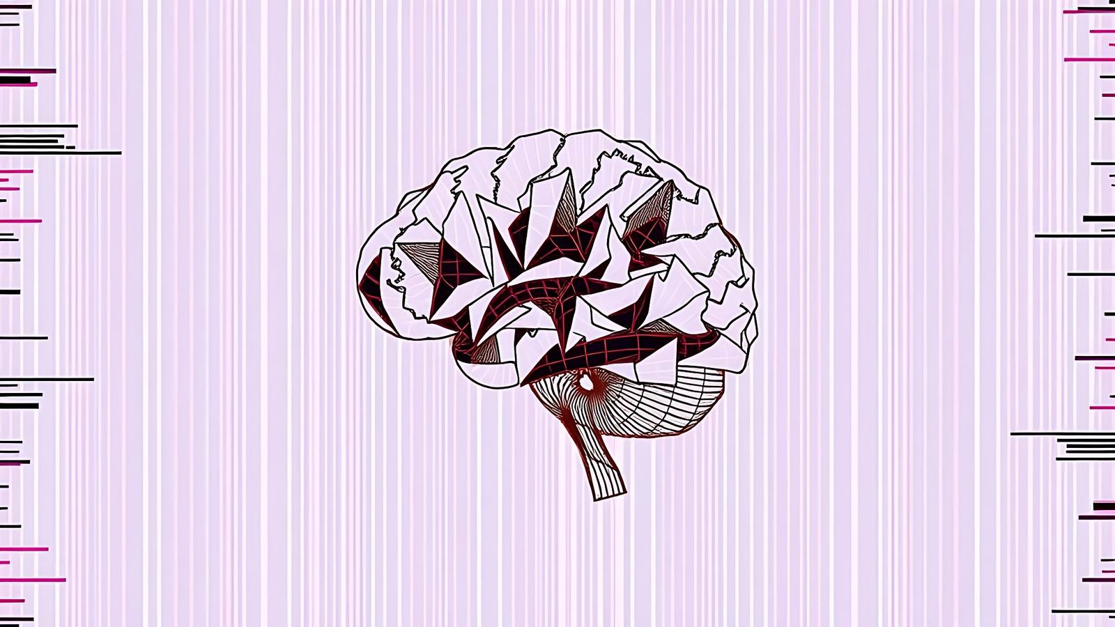 Abstract Visualization of a Powerful Mind