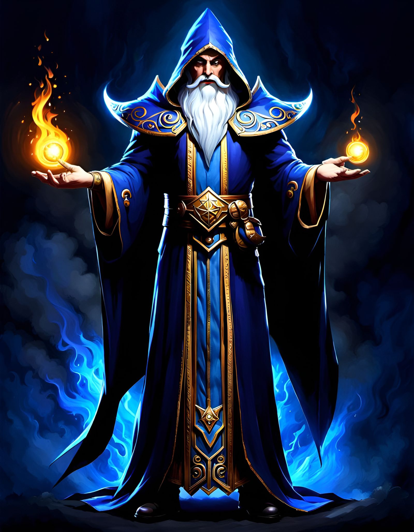 Usidore the Blue Wizard: Master of Light