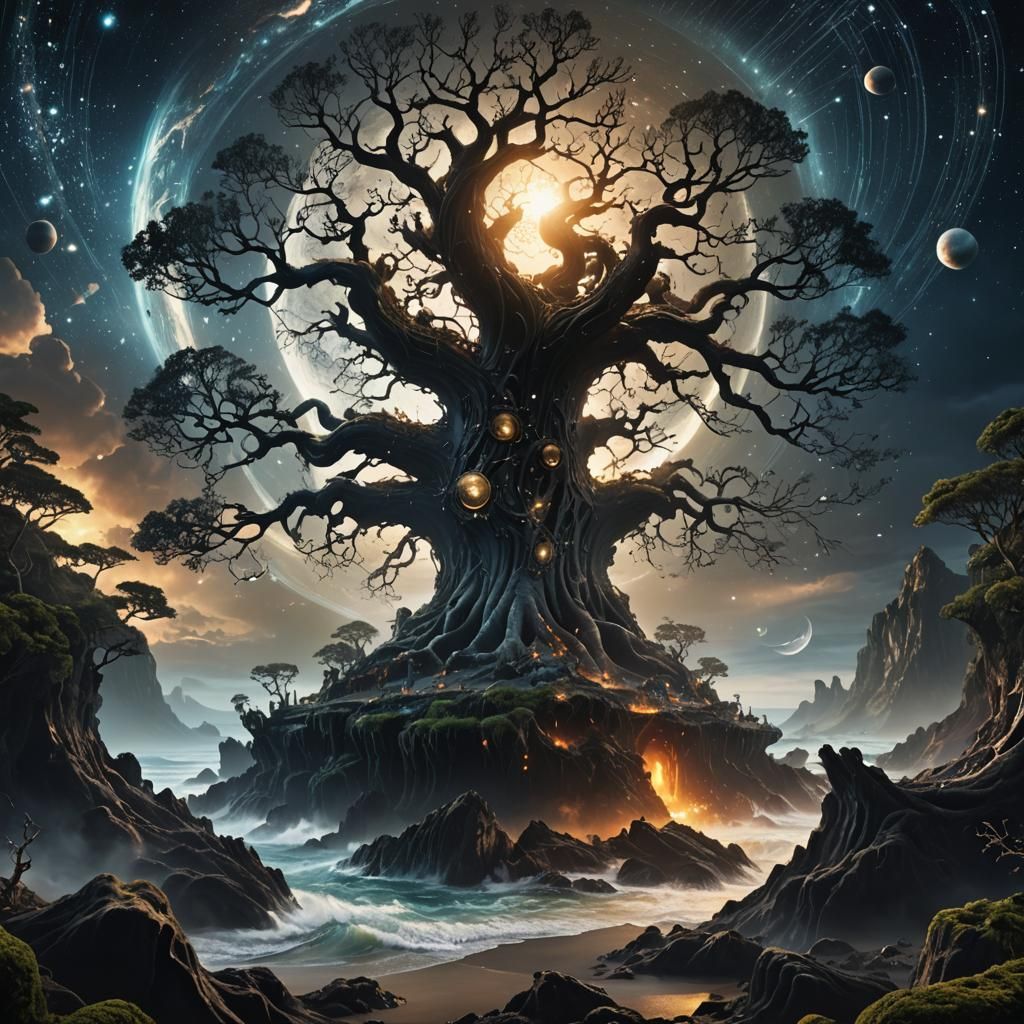 Black Pearl Amidst Ocean of Time and Space