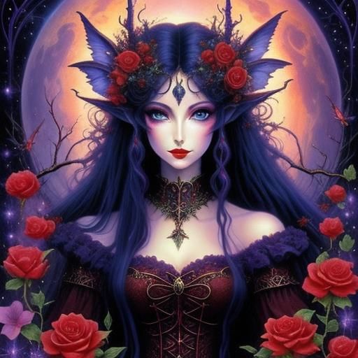 Enchanted Fantasy Dreamscape in an Otherworldly Style