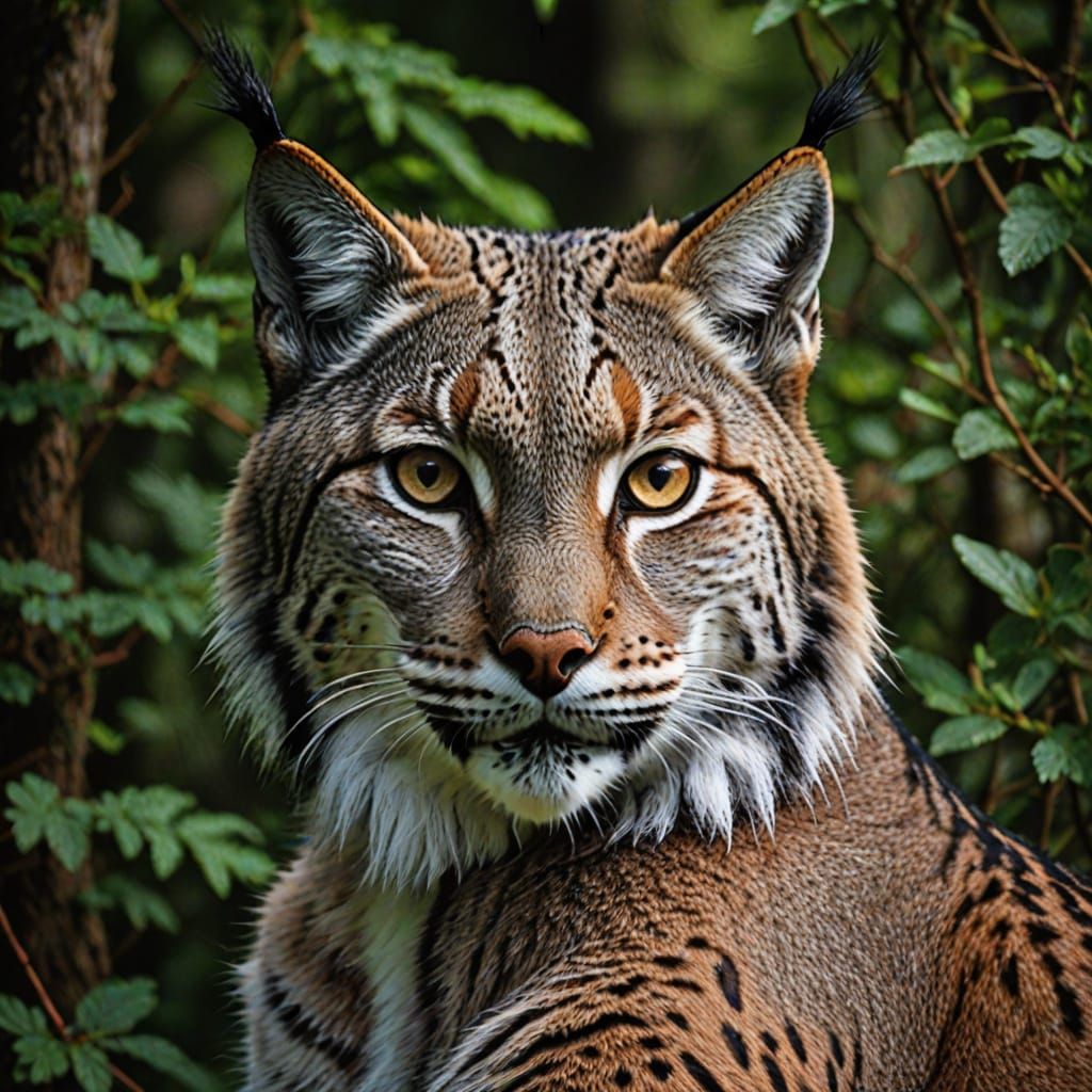 Elegant Forest Hunter