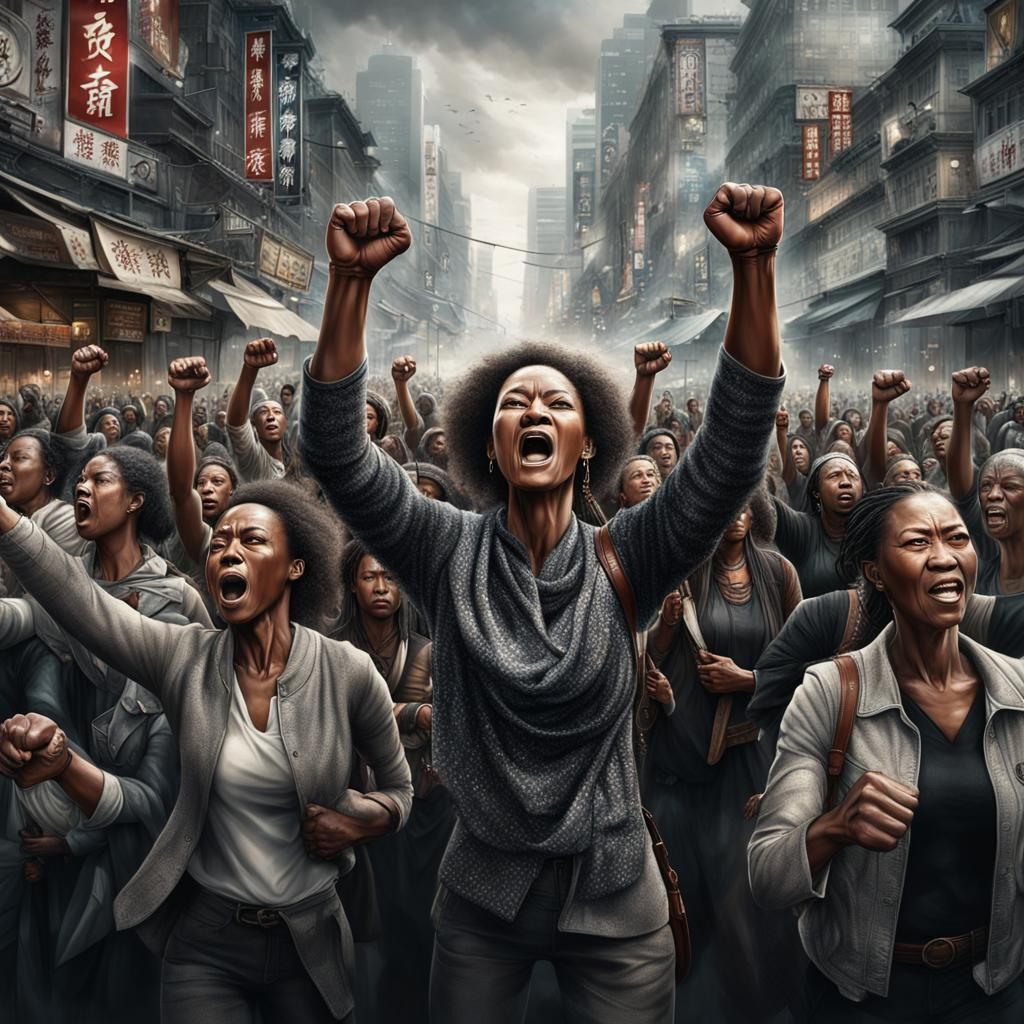 Demonstration of women