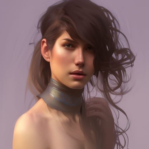 Detailed Portrait with Dynamic Lighting in 8K