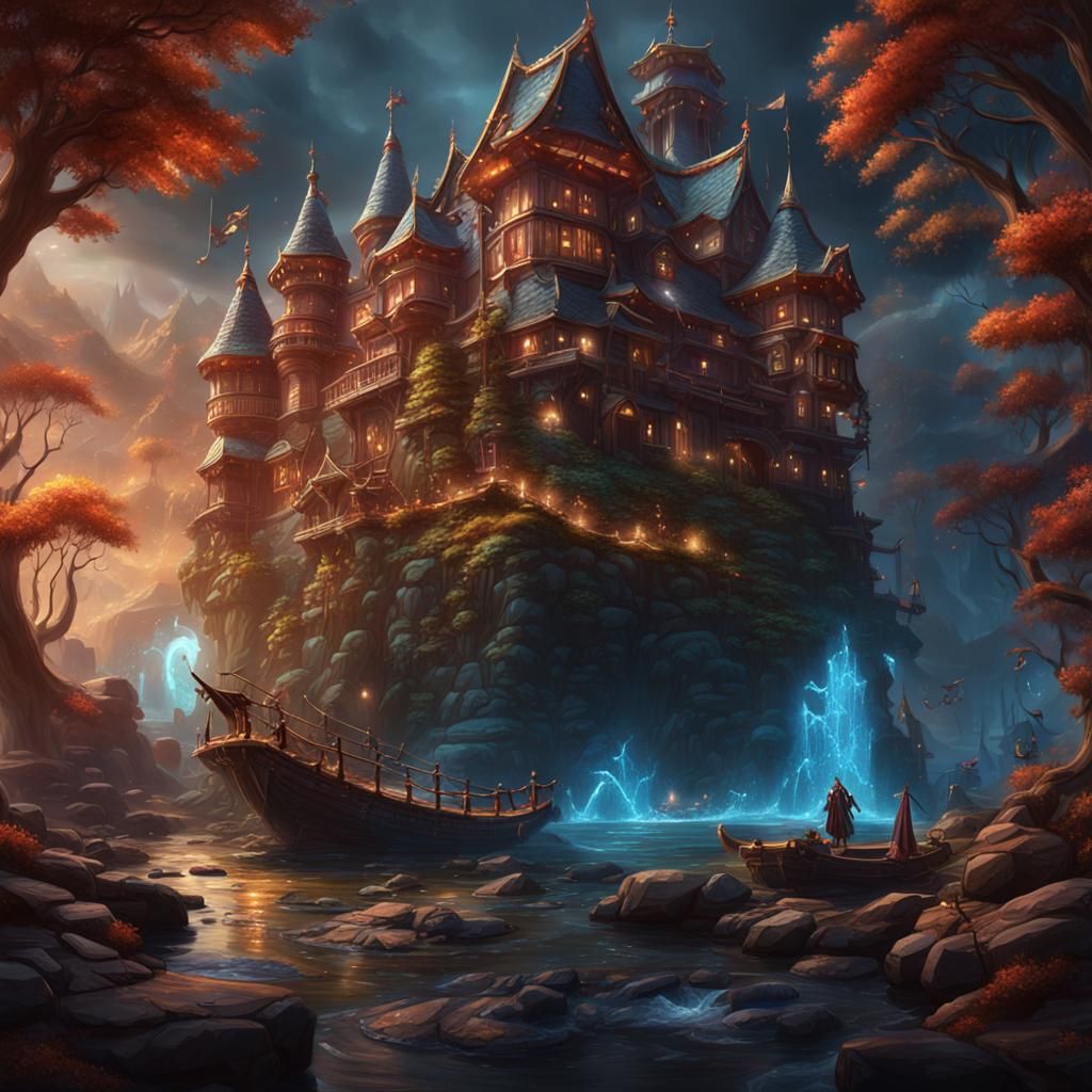 D&D Advent Calendar Makeup: Fantasy Concept Art