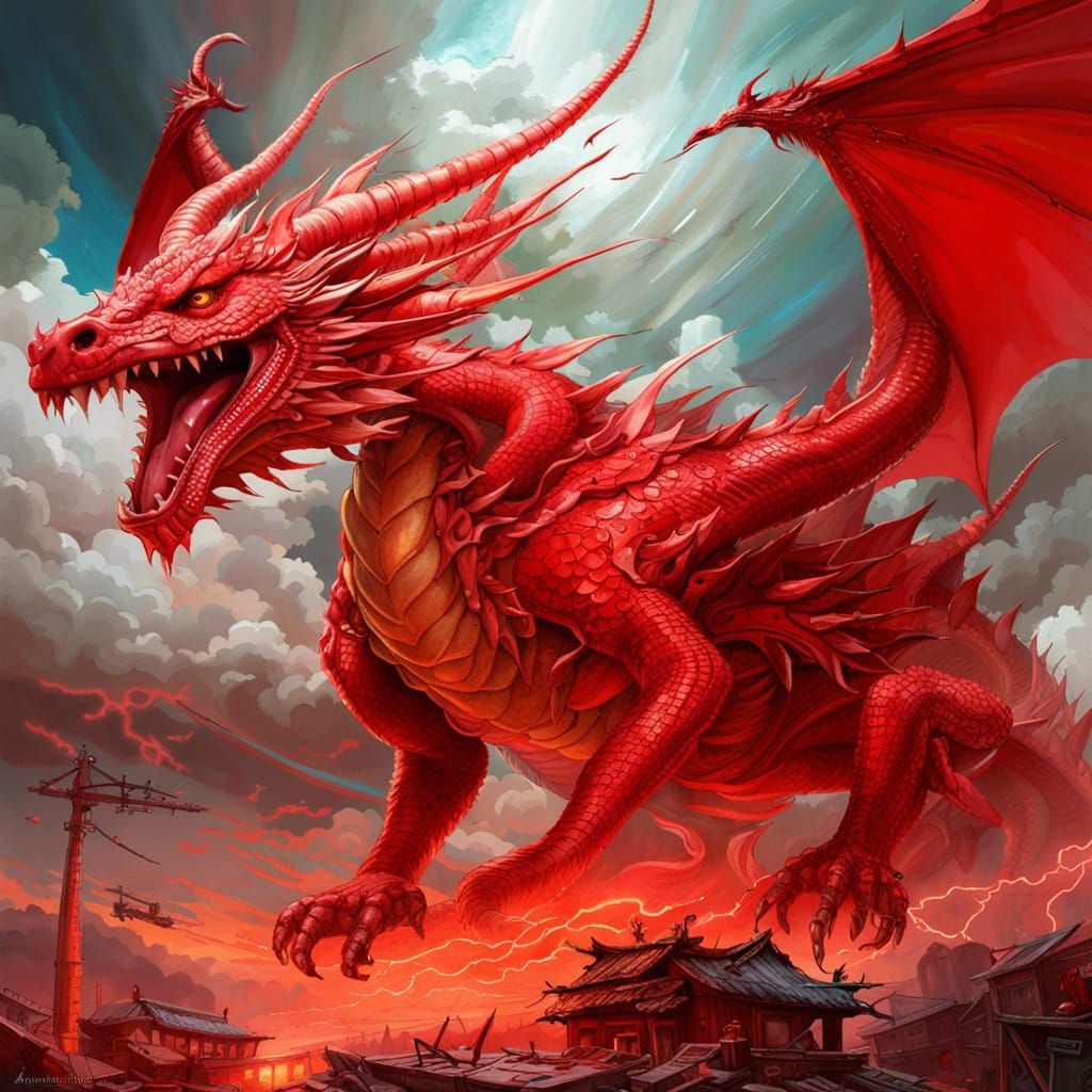 Red dragon