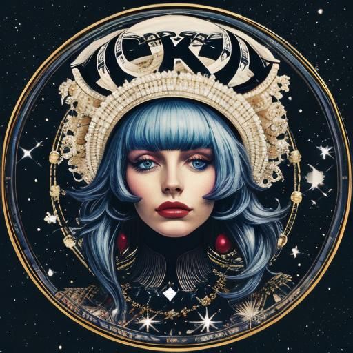 Abstract 'Lucy in the Sky' AI Art