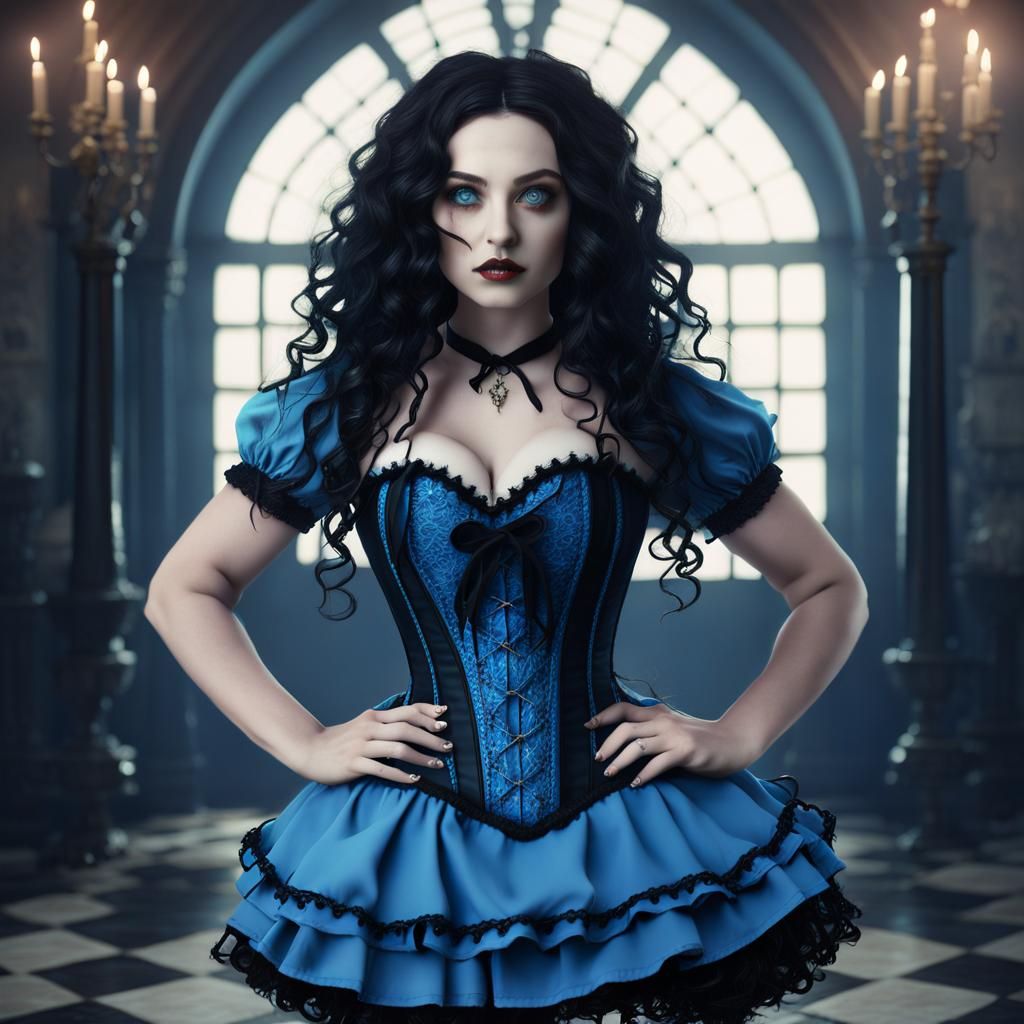 Alice in Wonderland: Gothic Fairytale Portrait