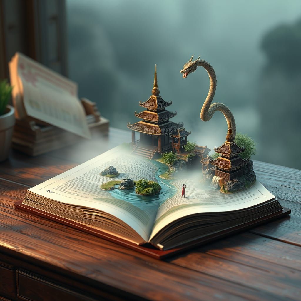 Thai Fantasy Gods in 3D Animation