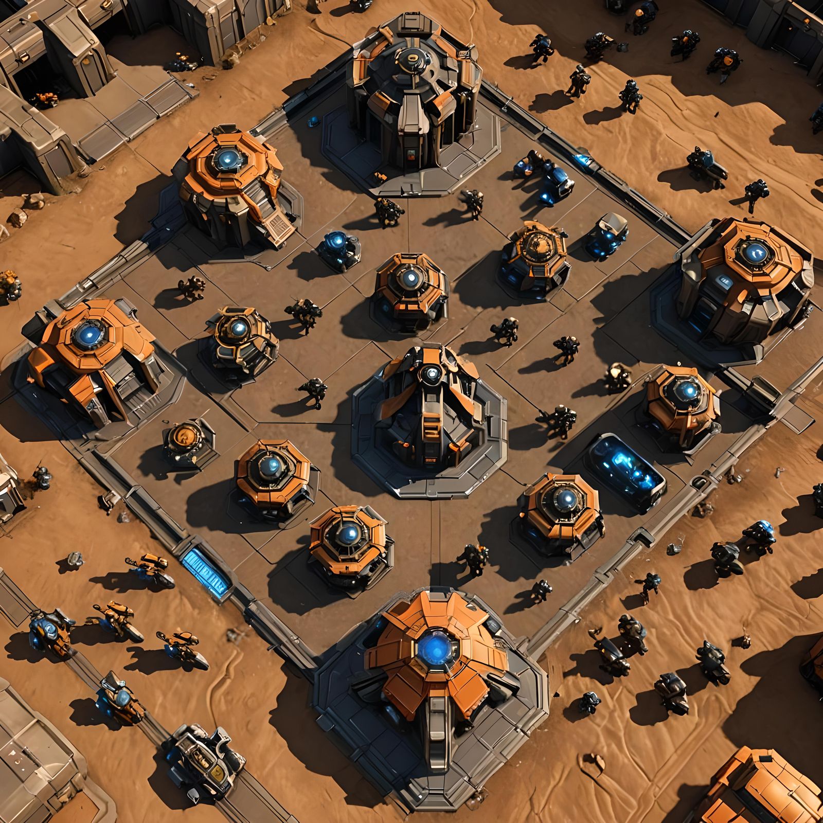 The Orange Terran Base