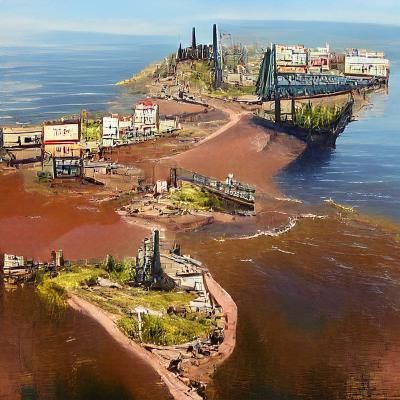 Post-Apocalyptic Duluth in Fallout Style