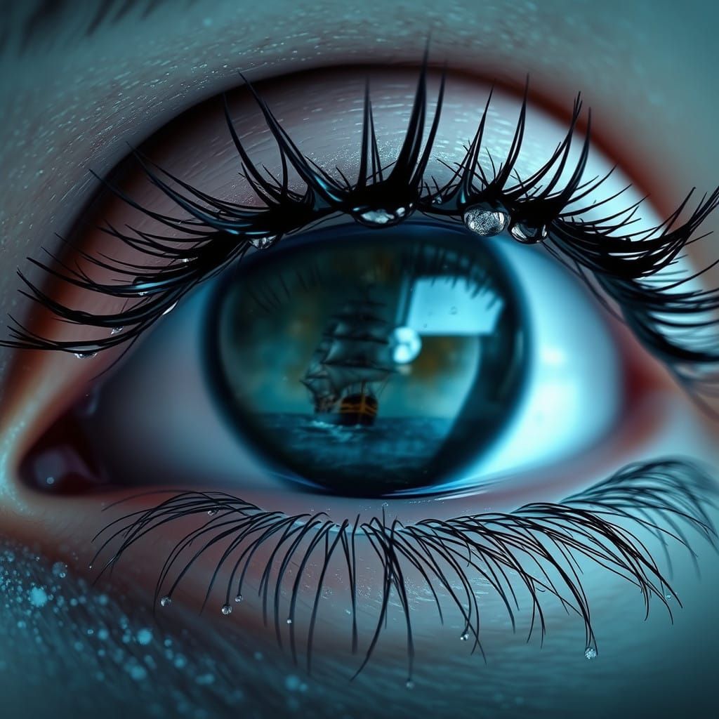 Eye of the Storm: Macro Photography Masterpiece