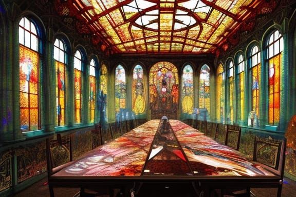 The Long Dining Room