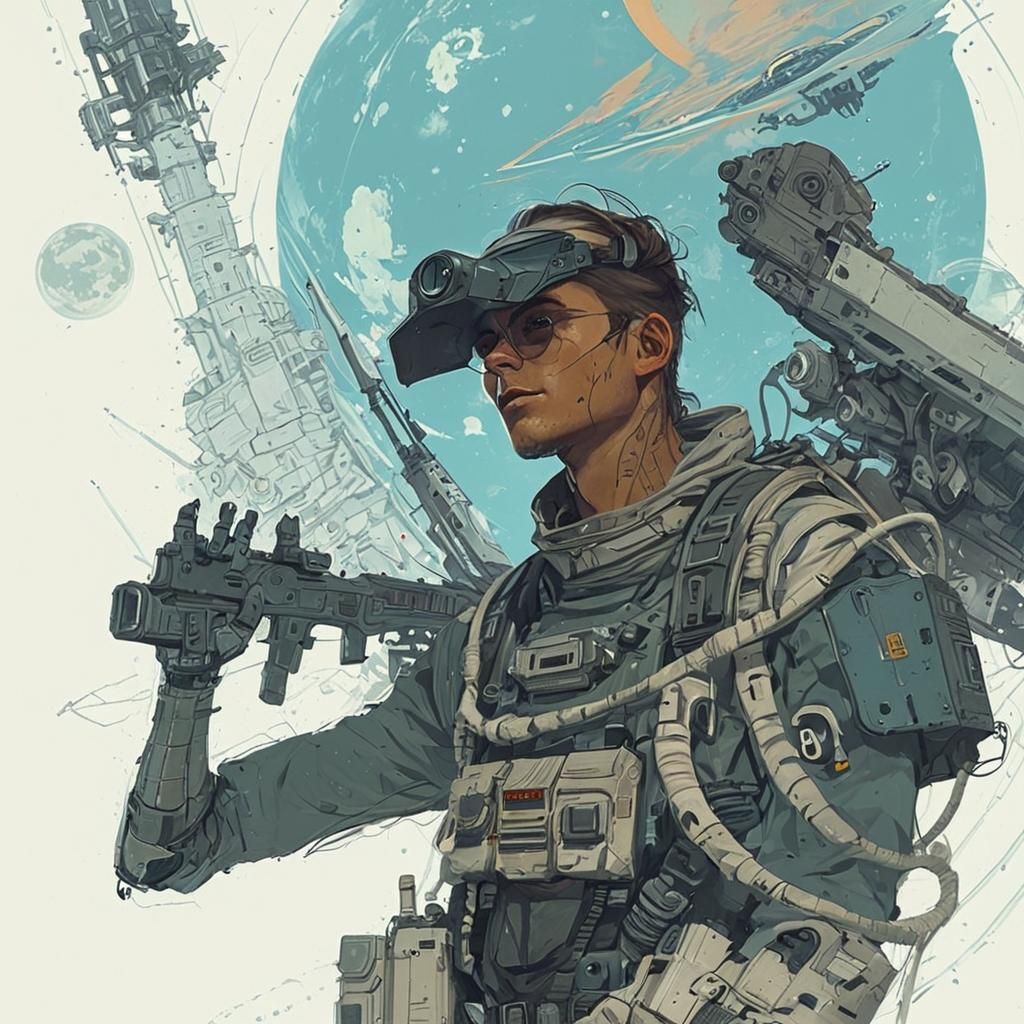 Detailed Sci-Fi Portrait