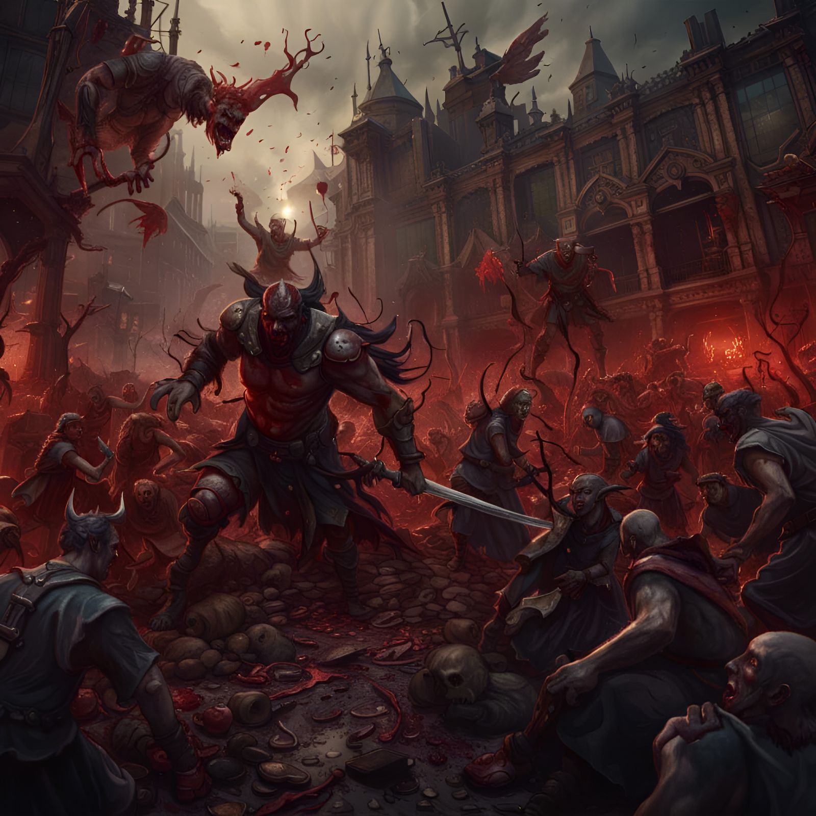 Angels and Devils in a Zombie War