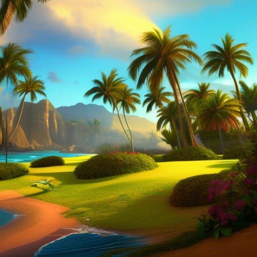 palm island #3