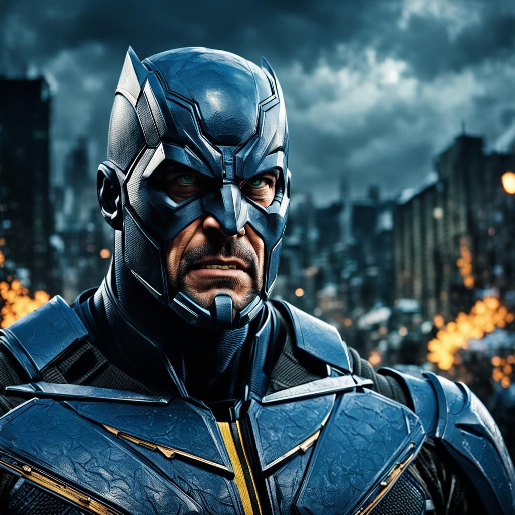 Hyperrealistic X-Men Team in Cinematic Composition