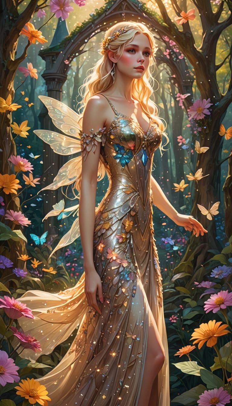 “draw in the style of disney (((tinker bell!!!campanita, by ...