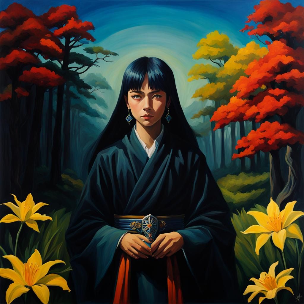 Shadowy Vagabond's Oil Gouache Adventure