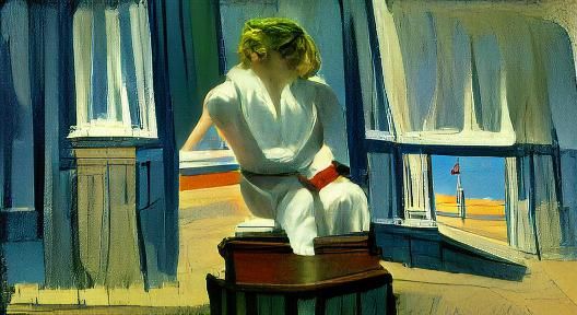 AI Image Based on Blank Prompt