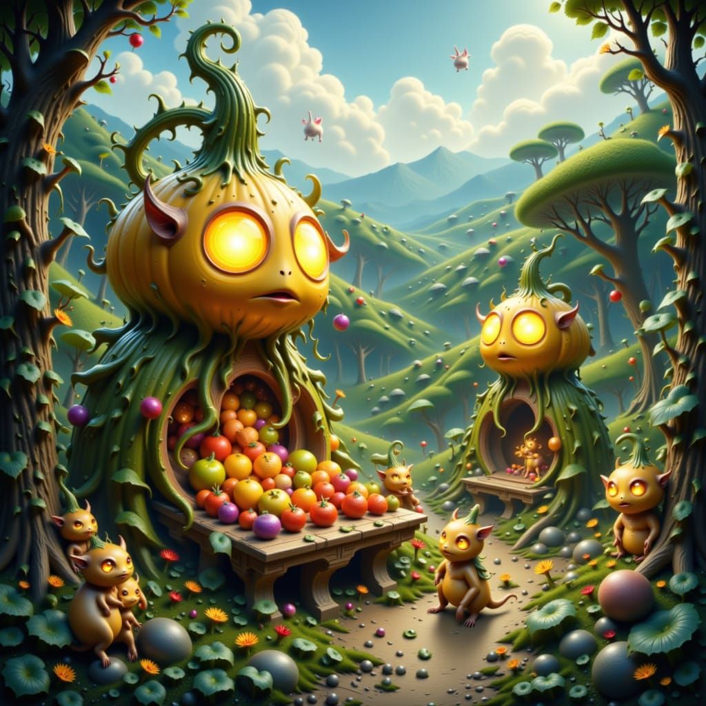 Iridescent Critters at Crystalline Farmstand