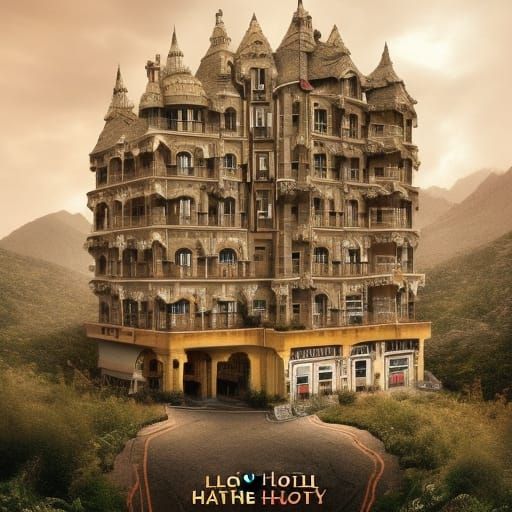 Lonely Heart Hotel: Dramatic Digital Matte Painting