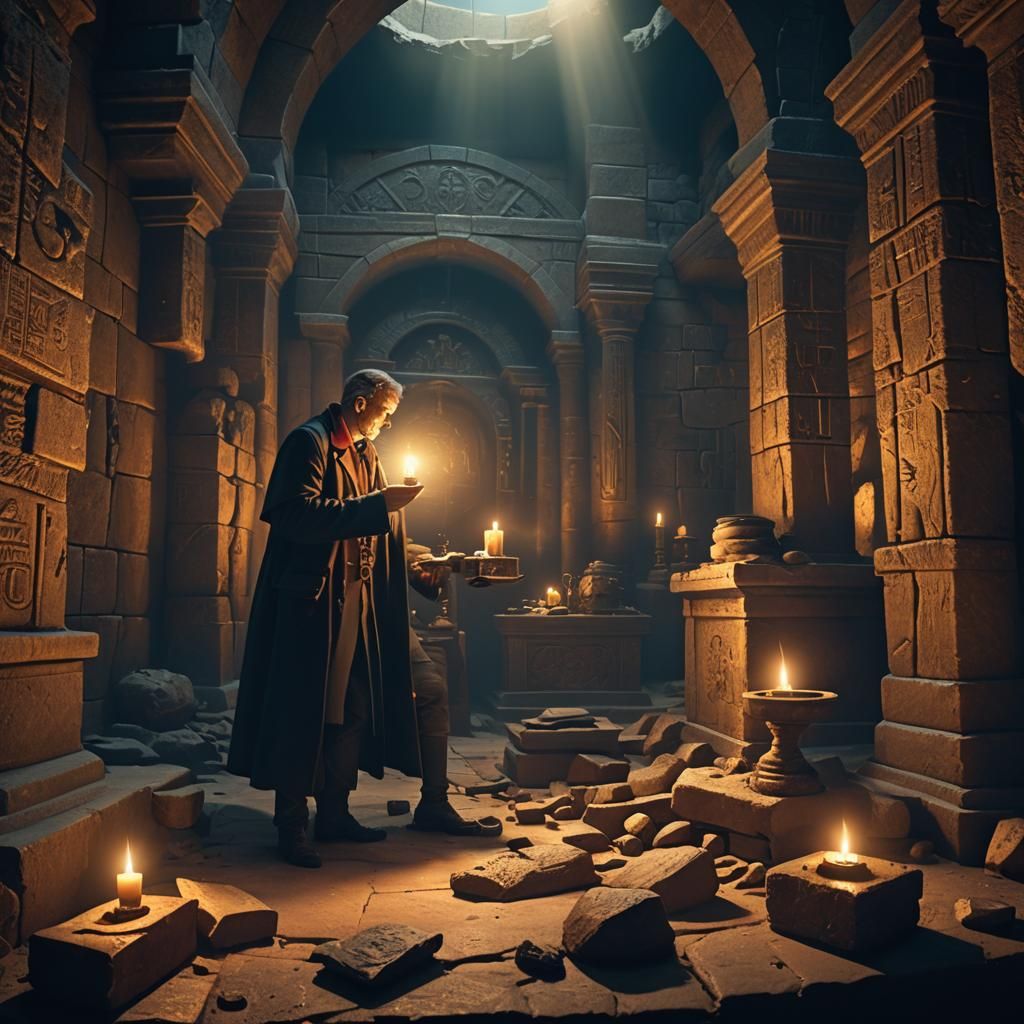 Detective Uncovers Ancient Egyptian Tomb Relics