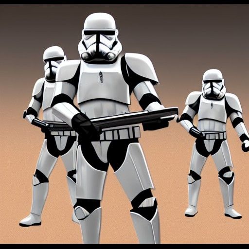 Cartoon Clone Trooper Phase 2