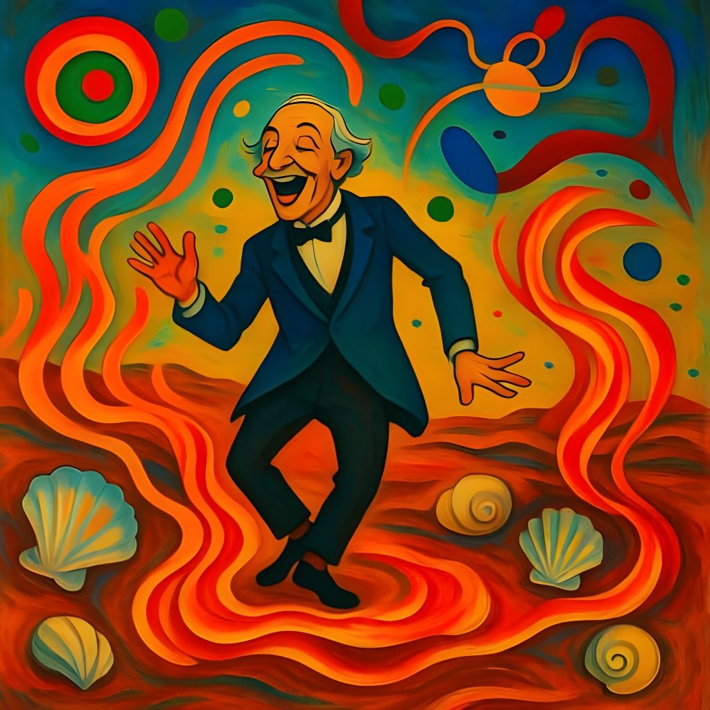 Surrealist Dance of Heat and Shells