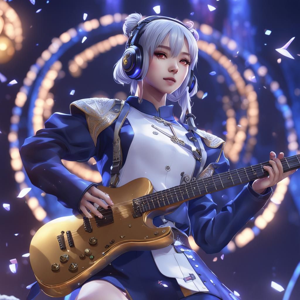 Karina of Aespa: 3D Anime Art Performance