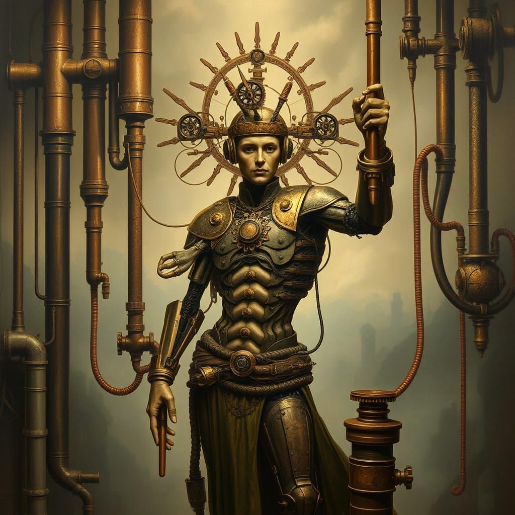 Deus Ex Machina: Steampunk Gothic Art