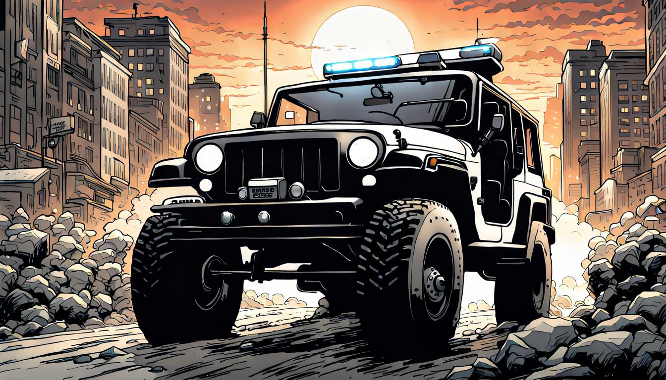 Police "Jeep" Car
