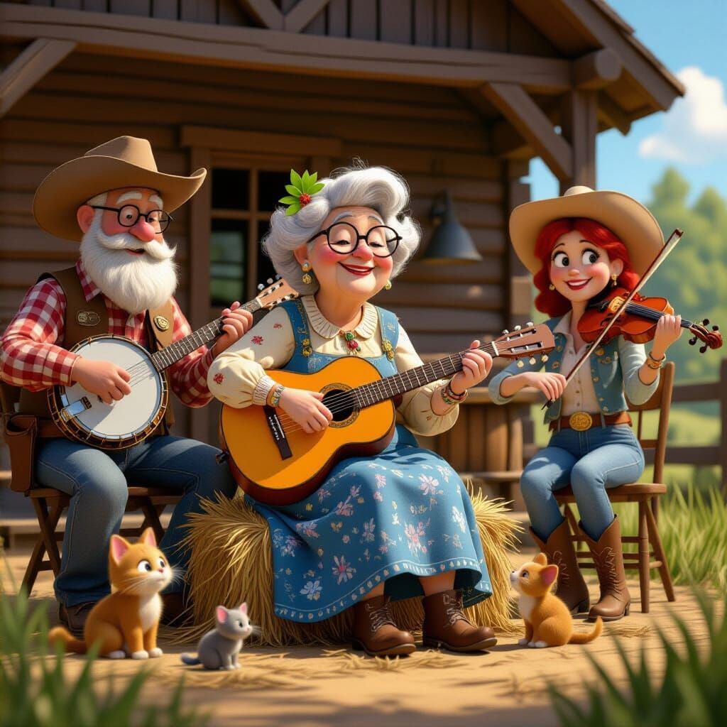 Granny's Barnyard Band: Country Music Fun