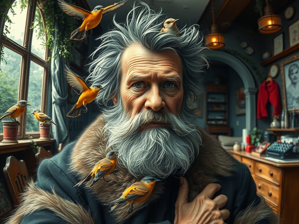 Long Bearded Birdman