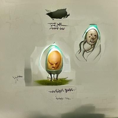 AI Generated Image from Empty Prompt