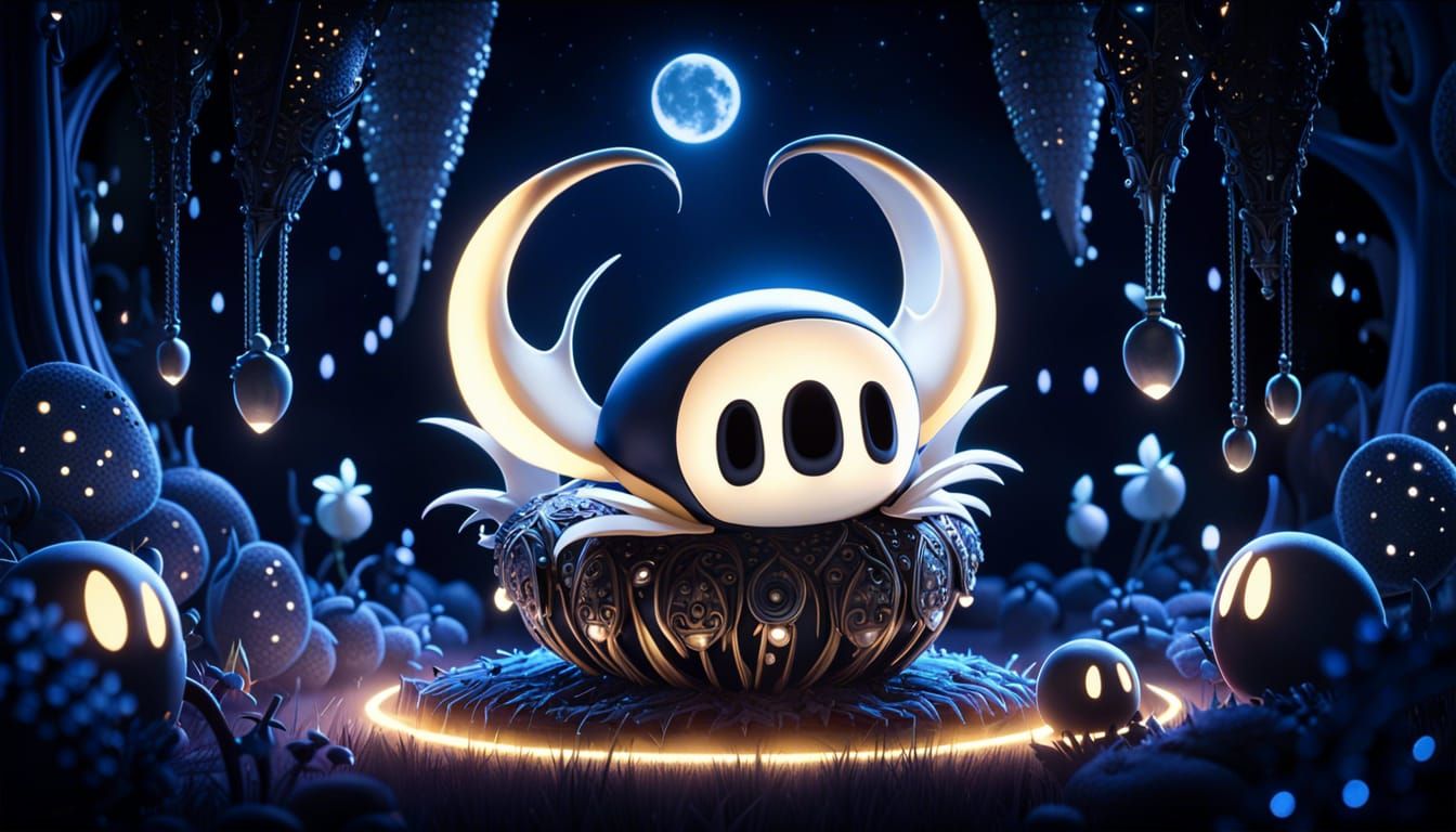 Epic Grub from Hollow Knight Under Starfall