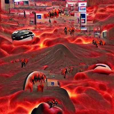 Desolate Barren Wasteland