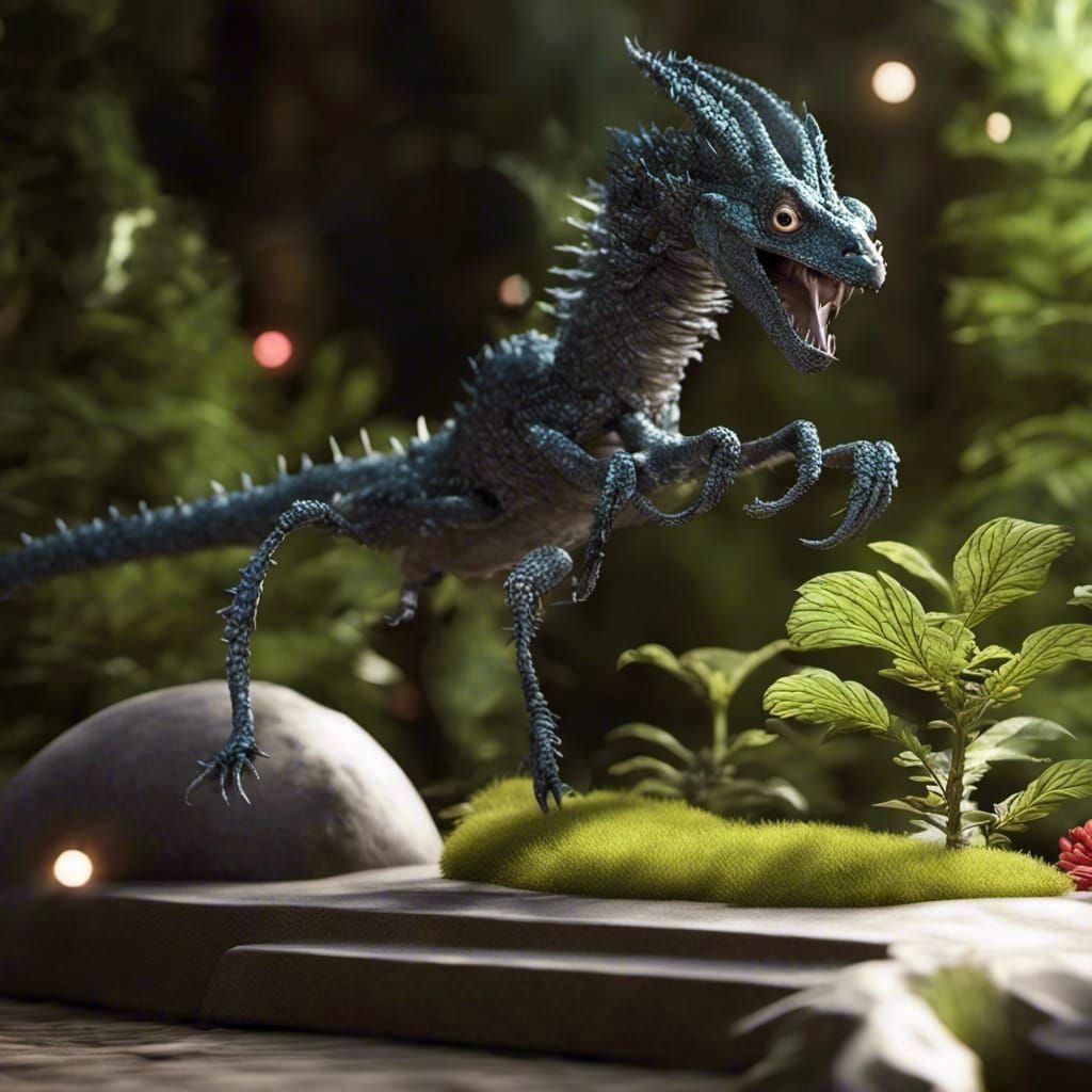 Mad Scientist with Spider, Basquiat-Inspired Art