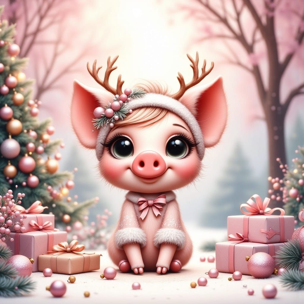 💖 "I'm painting my Christmas pink!" 💖