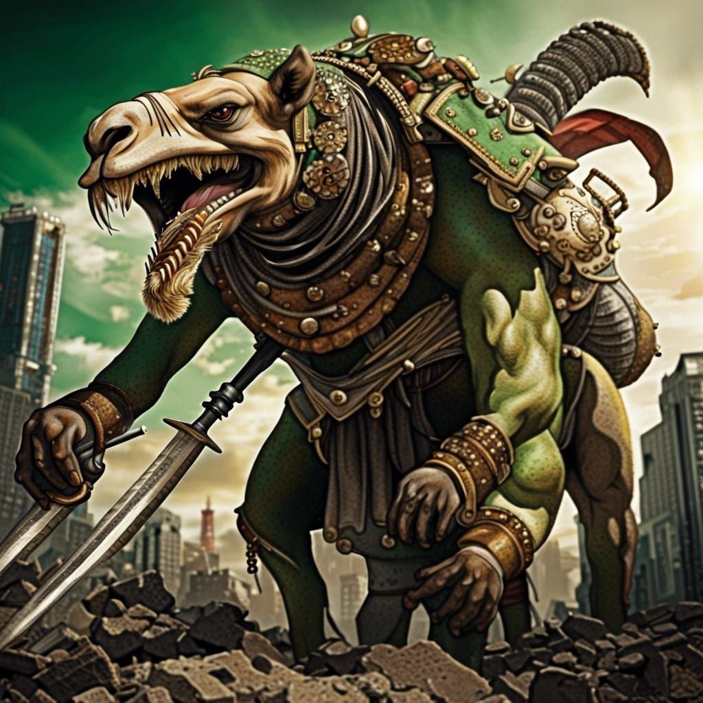 Arabian legendary Camel...