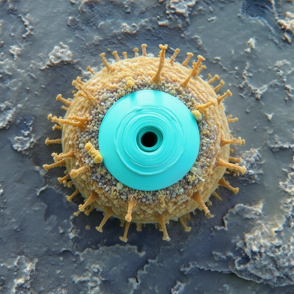 Realistic Microscopic View of Diverse Bacteria Species