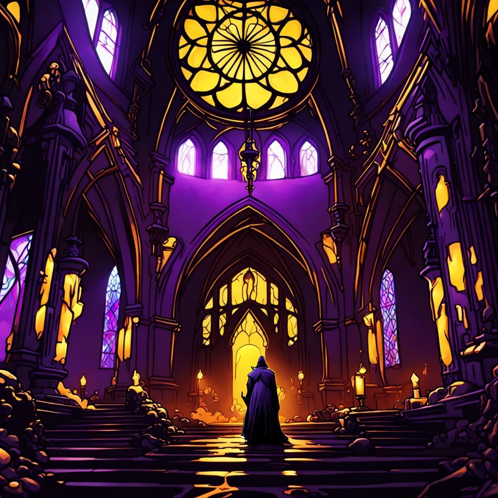 Dark Magic Possession in Hyperdetailed Fantasy Art