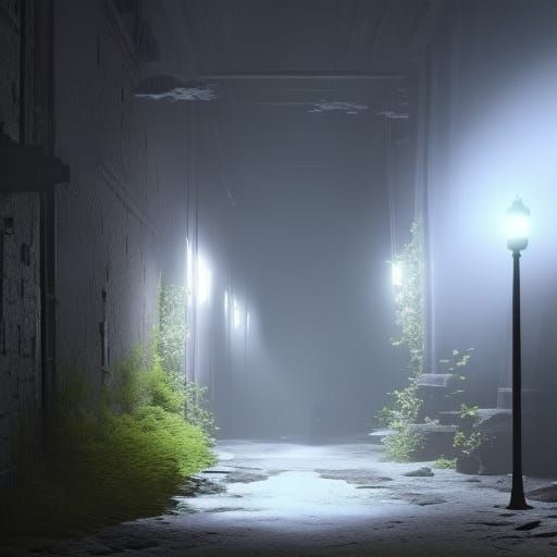 Dark Alley Emotion: Fantasy Art in Unreal Engine