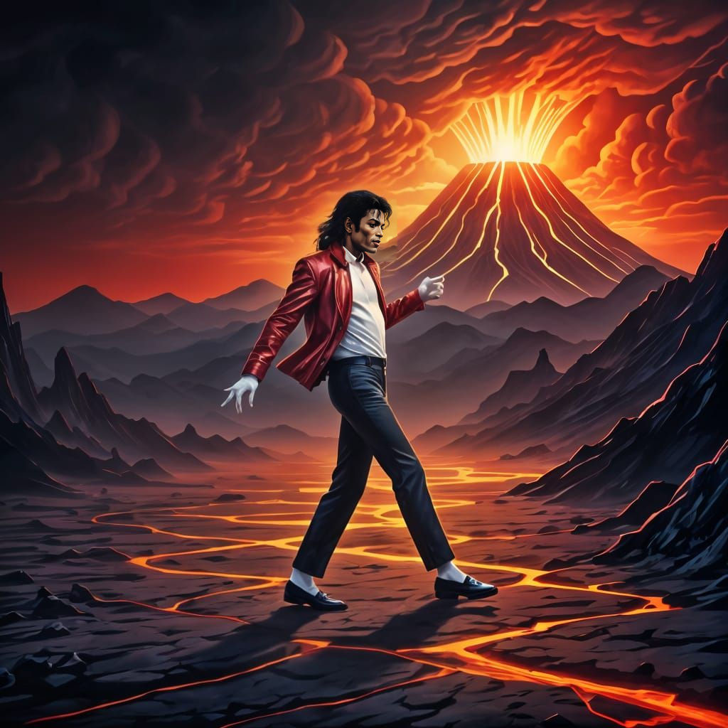 Michael Jackson Moonwalks Across Mordor