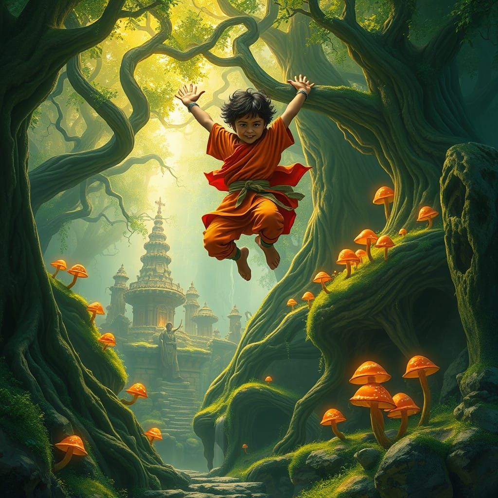 Boy Soars into a Fantastical Realm