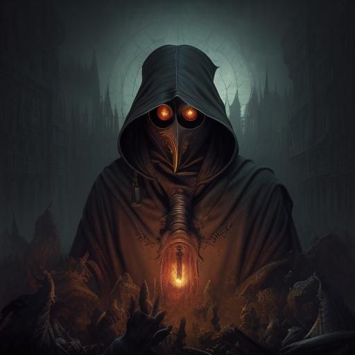 Plague Doctor: Dark Fantasy Concept Art