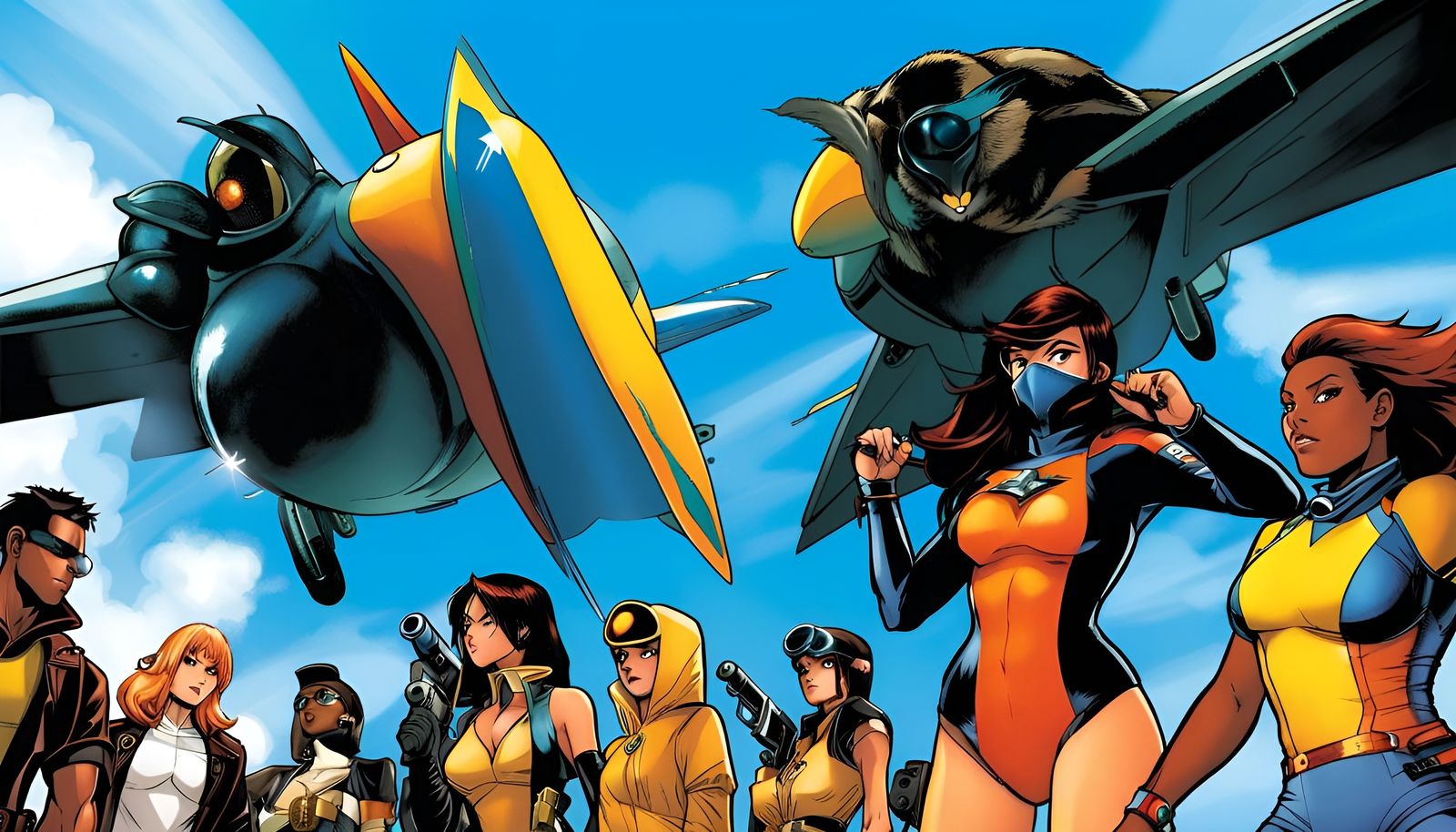 Animal Heroes Escape in Cybernetic Armor