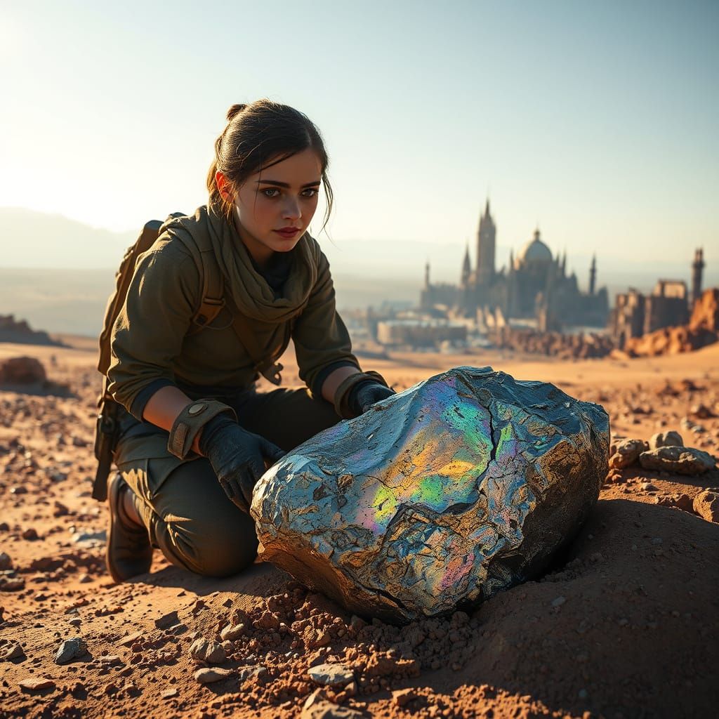 Sofia Discovers an Iridescent Rock in a Haunting, Abandoned ...