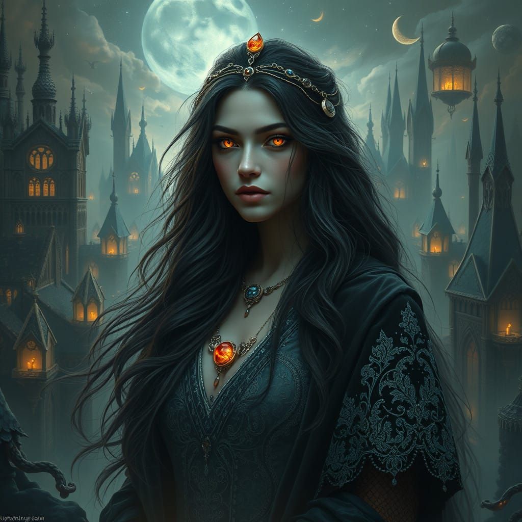 Surreal Goddess of Mystical Knowledge