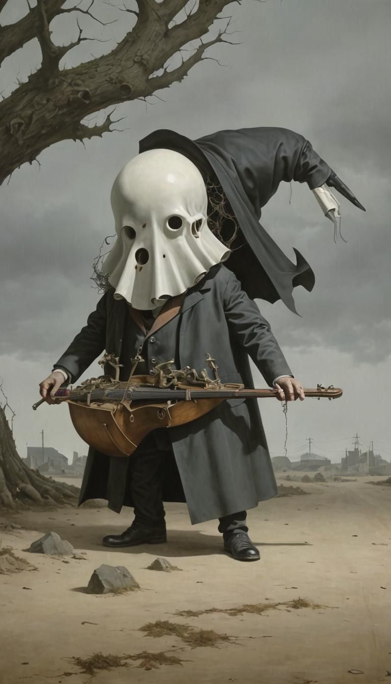 Filmic Gothic Art in Photorealistic Surrealism