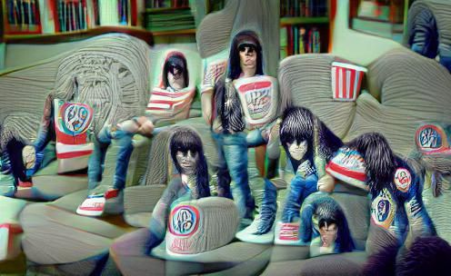 The Ramones Rendered in 3D